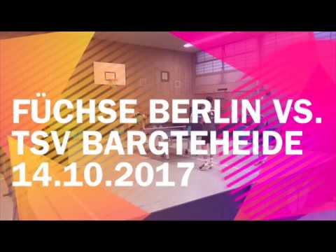 Füchse Berlin vs. TSV Bargteheide - Sa. 14.10.2017 - Regionalliga Nord 2017/2018