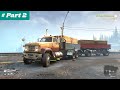Snowrunner Old Bridge Reconstruction Delivery Snowrunner Gameplay AVGames