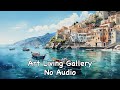 Silent TV Wall Art Slideshow Watercolor Wonderland A Relaxing Art Journey No Sound