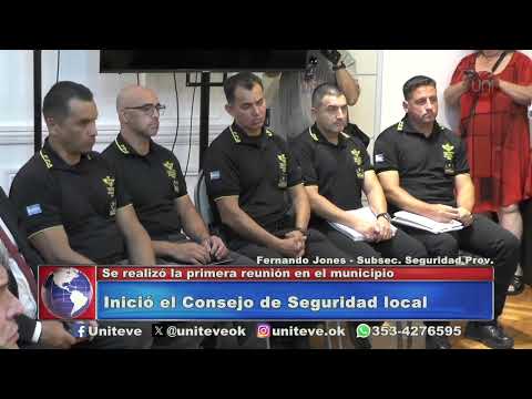 Inició el Consejo de Seguridad local