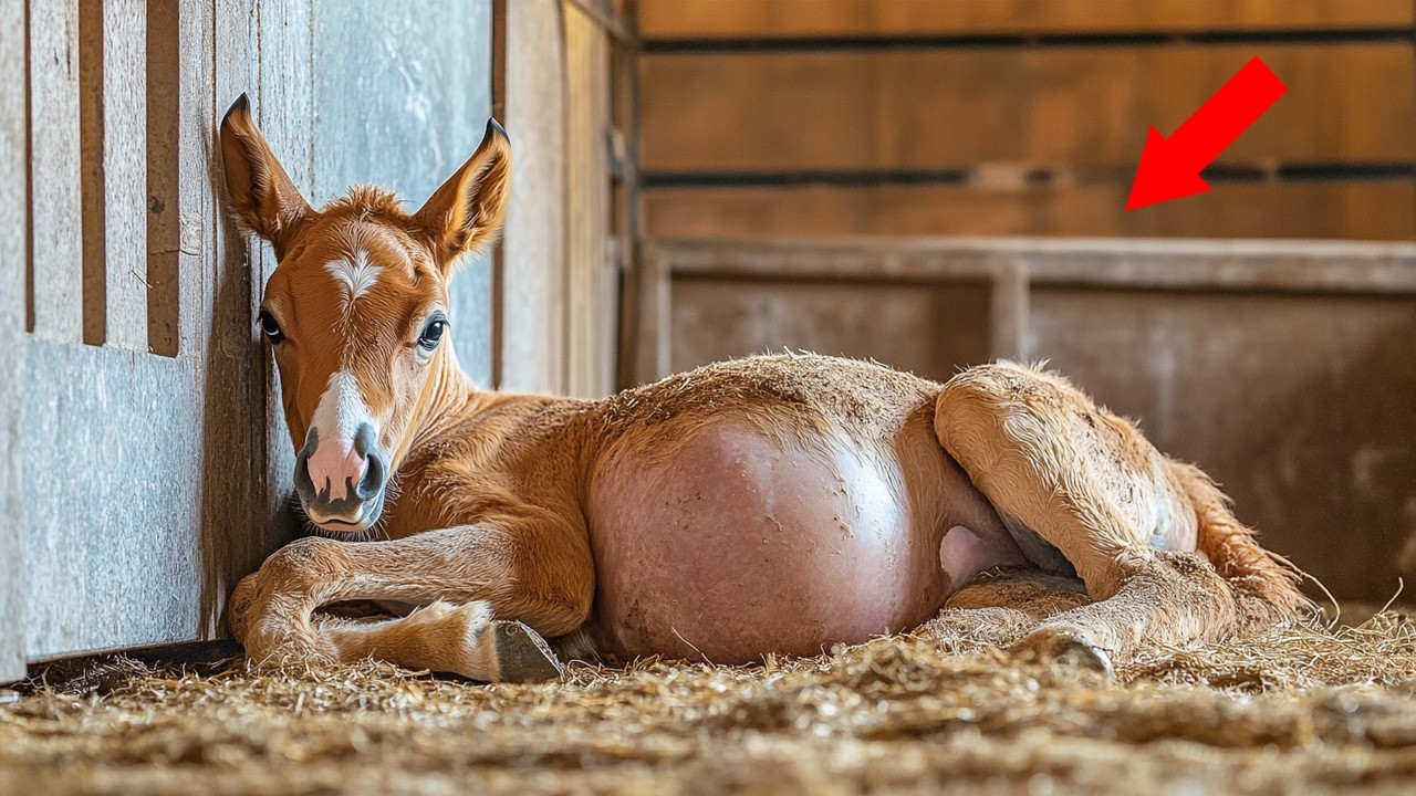 Everyone was shocked when they found out that this foal was pregnant, they called the police...