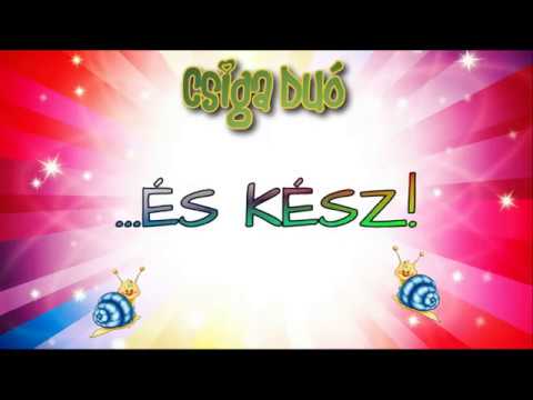 Csiga Duó Gyermekzenekar - Csigabiga szereti a csokifagyit (gyerekdal, gyerekzene)