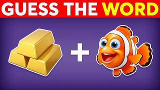 Guess The WORD By Emojis? 🤔 Emoji Quiz Challenge | Monkey Quiz