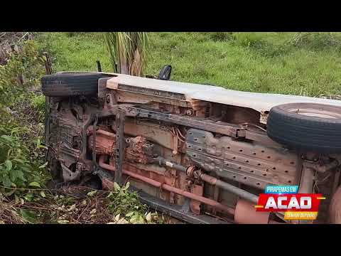 Acidente registrado neste sábado 17 de janeiro na MA332 entre PIRAPEMAS e Cantanhede-Ma 