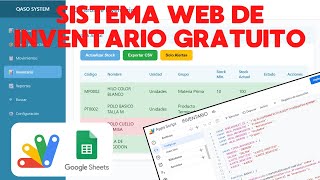CREA TU SISTEMA WEB DE INVENTARIO EN MENOS DE 15 MINUTOS!!