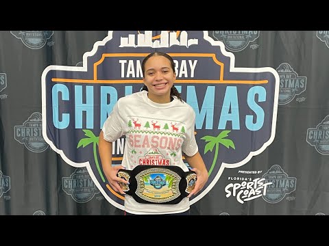2027 Miami Country Day PG Kori Edge wins Overall Tournament MVP at ENG Tampa Bay Xmas Invitational 
