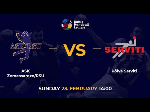 BHL 24/25: ASK Zemessardze/RSU - Põlva Serviti