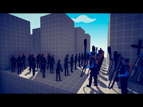 50 ZOMBIES VS 50 MELEE UNITS | Totally Accurate Battle Simulator |TABS