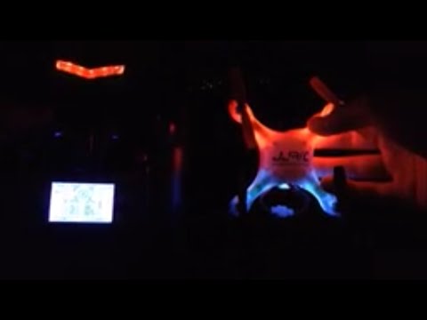 JJRC 1000a lightning UFO night flight