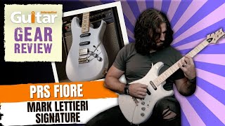 Video thumbnail for PRS Fiore Mark Lettieri Signature Electric Guitar | Review | Guitar Interactive by Guitar Interactive Magazine
