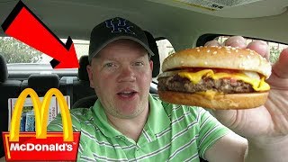 McDonald's New Fresh Beef Quarter Pounder (Reed Reviews)