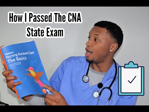 How I Studied and Pass The CNA State Exam!