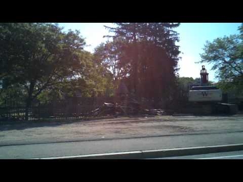 Hannah Williams Park Teardown, Wayland, MA 6/8/11