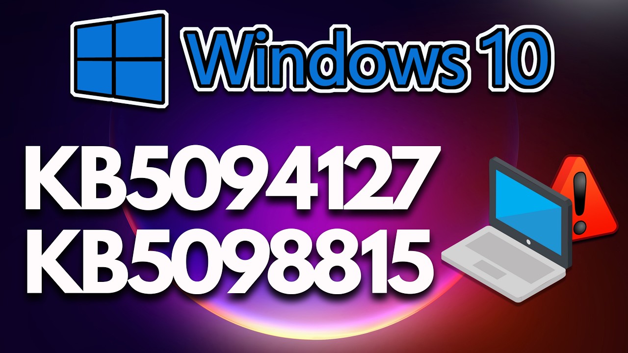 Error al Instalar o Descargar Actualización KB5094127/KB5098815 en Windows 10