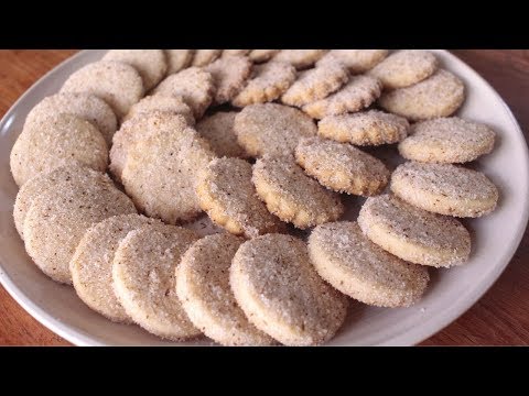 Cinnamon Shortbread Cookies