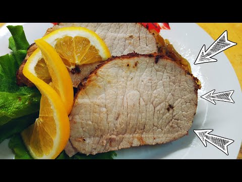 PORK WITH MUSHROOMS AND ONION! The easiest and fastest dinner!