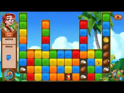 Lost Island Blast Adventure level 296