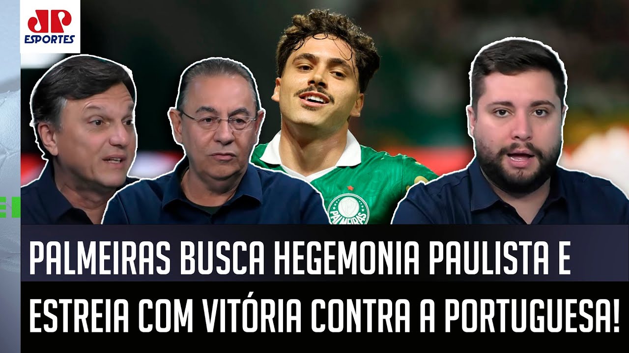 "É treino e treino fraco para o Palmeiras..." Flávio Prado detona nível dos campeonatos estaduais!