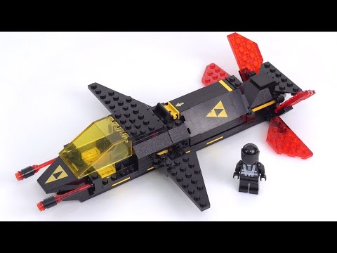 Vintage 1987 LEGO Blacktron Invader reviewed -- The original set 6894!