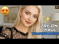 4K Try On Haul Transparent Clothes Bikinis Lingerie See Everything 4