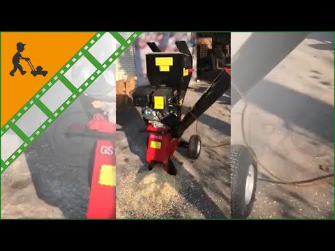 GeoTech GS150EL Petrol Garden Shredder - Loncin petrol engine - electric start - Customer's video