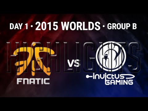 Fnatic vs Invictus Gaming HIGHLIGHTS | S5 Worlds 2015 Group Stage Day 1 Game 1 | FNC vs IG D1G1