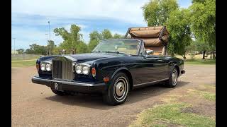 1984 Rolls-Royce Corniche Series I Convertible Top Operation