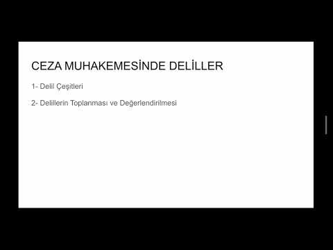 Ceza Muhakemesi Hukuku 9
