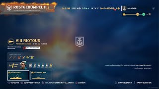 💀 RIOTOUS  141.373  Damage 💀 RUST'N RUMBLE  II 💀  World of Warships Legends ALF-KENOBI