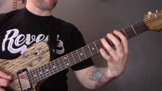 Darkthrone - Tundra Leech Guitar Lesson - Black Metal