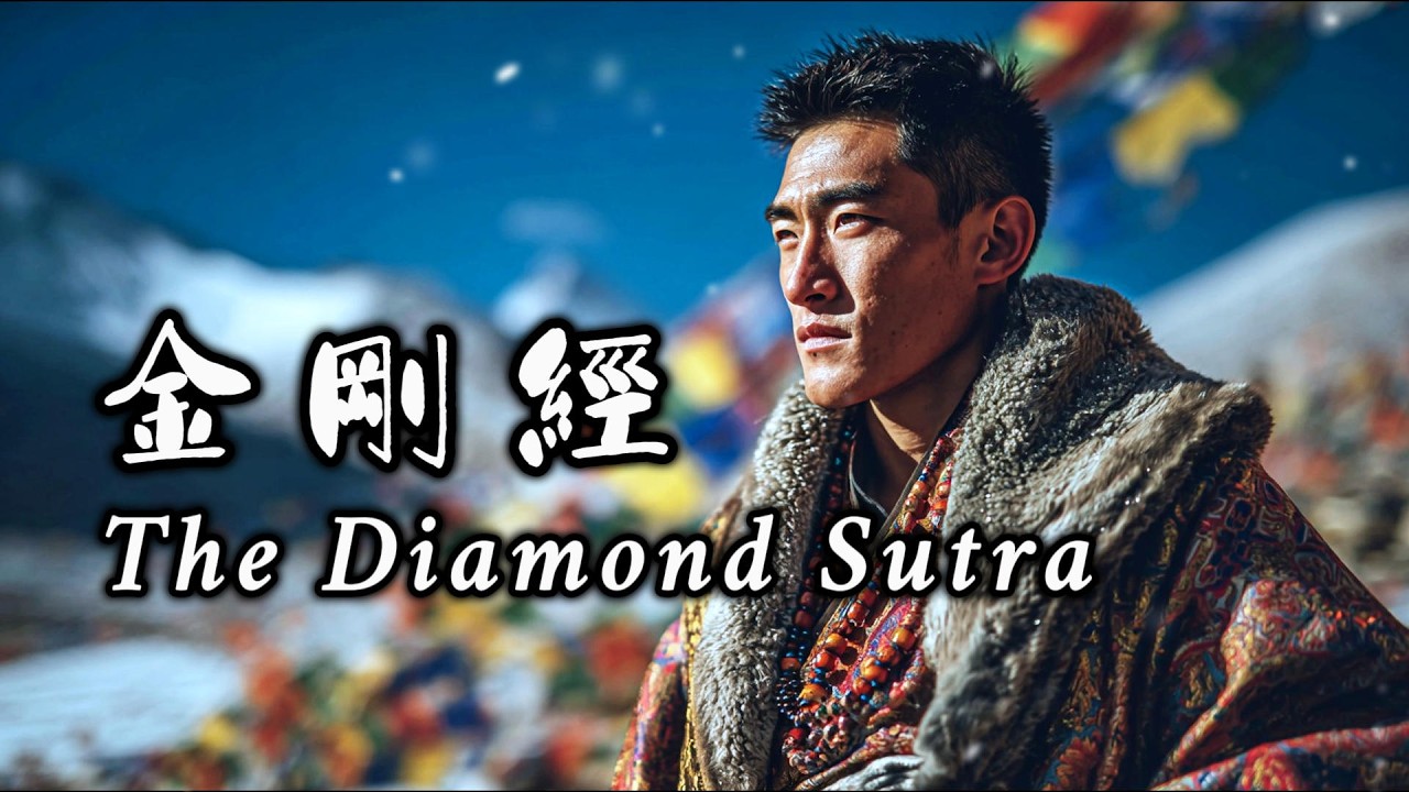 Soulful Tibetan Music | The Diamond Sutra 金剛經 | Healing Melody Before Bed for Inner Peace