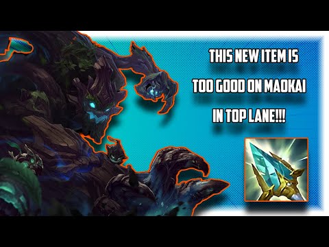 MAOKAI TOP TANK DAMAGE BUILD IS GOING META NEXT SEASON!!