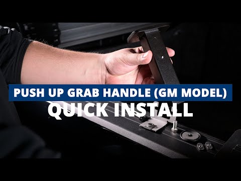 How to Install Push-Up Stake Pocket Grab Handles on Your Chevy Silverado Bed Access!