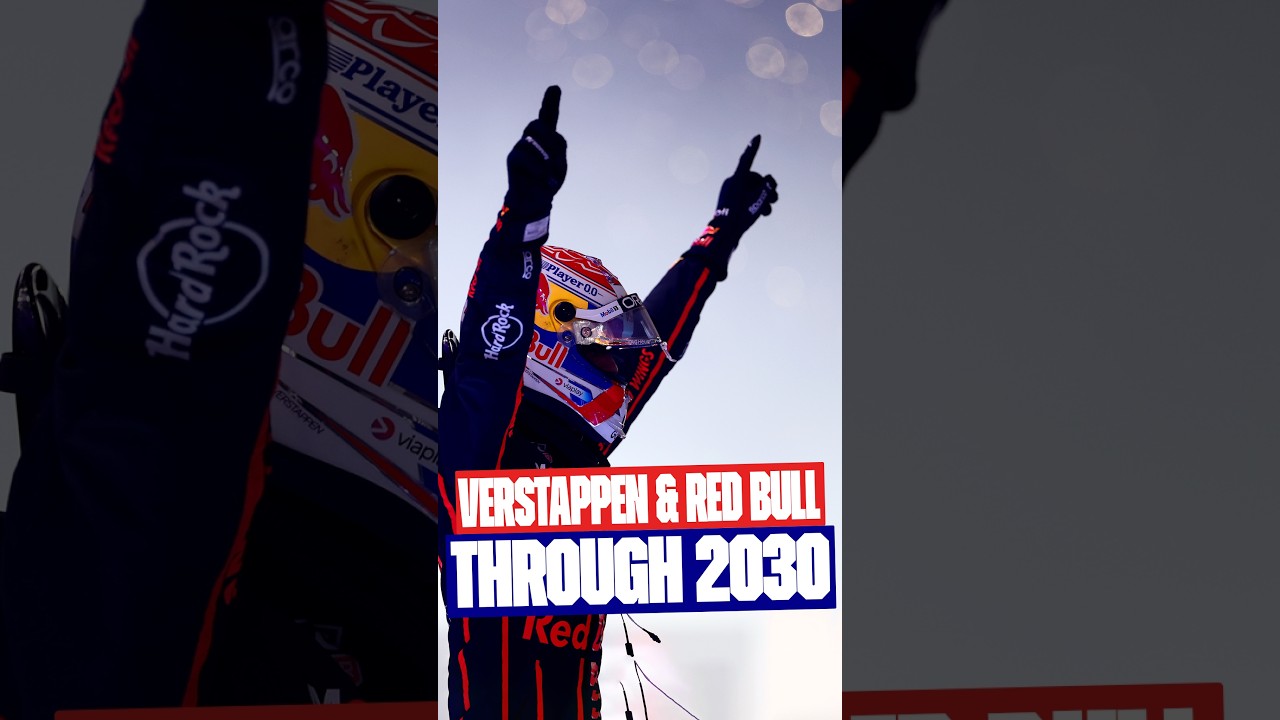 The speculation is over. Max Verstappen is staying at Red Bull through 2030. 🏆