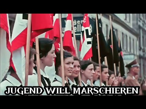 JUGEND WILL MARSCHIEREN - HINO DA BDM (BUND DEUTSCHE MÄDEL) Tradução