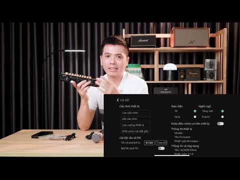 Mic Acnos Mi30s V2 phiên bản nâng cấp ấn tượng dành cho xe ô tô