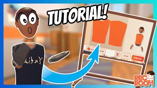 How To Create Your Own CUSTOM SHIRTS! Rec Room Tutorial