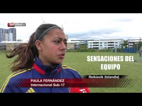 Paula Fernández y Leyre Monente nos cuentan cómo está la Selección antes de medirse a Islandia