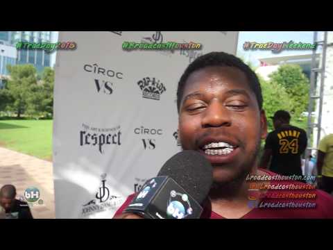 HAROLDLUJAH Praises TRAE THA TRUTH Backstage During TRAE DAY 2018