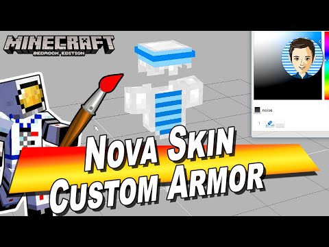 HTG George - Custom Armor Texture Resource Pack in Nova Skin Editor for Minecraft 1.18.1
