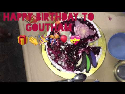 HAPPY BIRTHDAY TO GOUTHAM