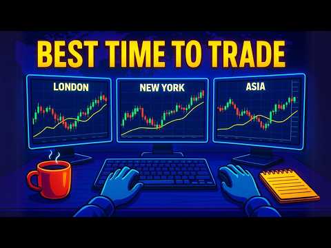 Trading Sessions Explained 🕑💸 BEST Times to Trade Crypto, Stocks & Forex (London, New York, Asia)