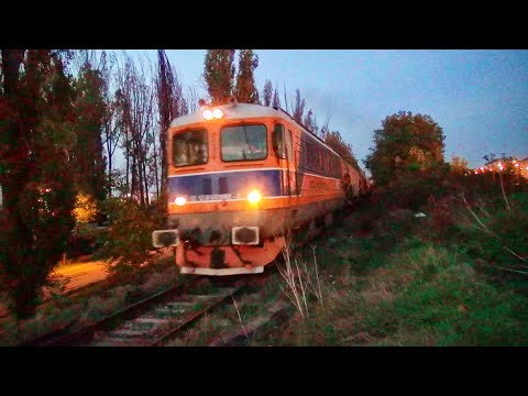 3 x Express Fwd -Freight Train-Marfar de marfar cu D.A.1688 Turbo Rail Service
