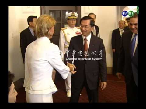 薩國總統來訪 隆重軍禮相迎