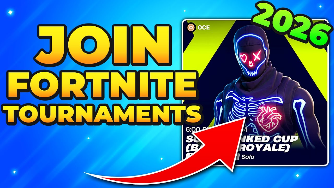 How to Join Tournaments in Fortnite 2026