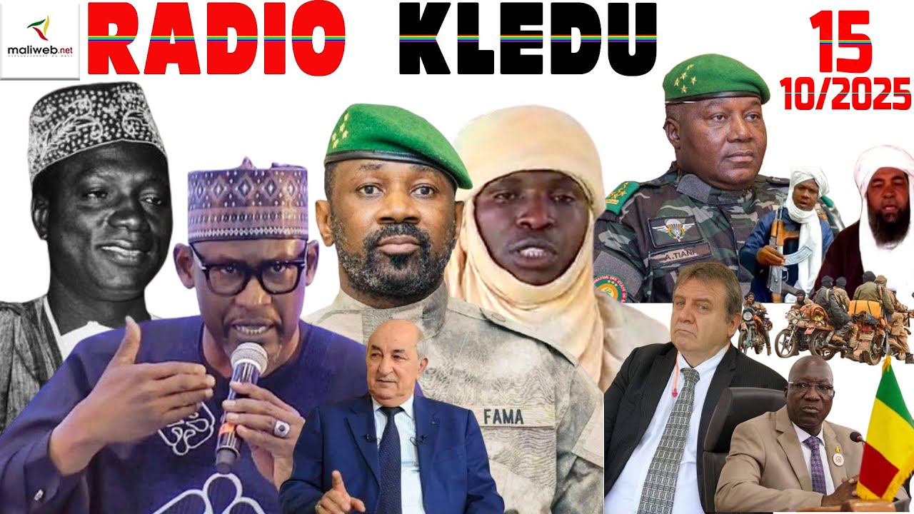 La Revue de Presse de la RADIO KLEDU du 15 octobre 2025