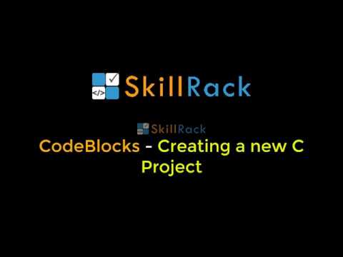 CodeBlocks - Creating a new C Project