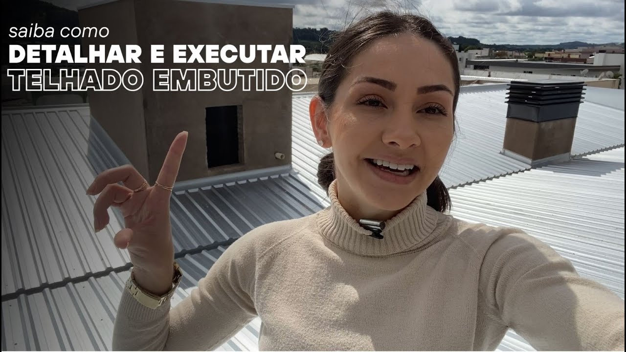 VEJA COMO FUNCIONA NA PRÁTICA O TELHADO EMBUTIDO NA PLATIBANDA