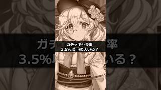 【東方ロストワード】ガチャキャラ率3.5％以下の人いる?#東方ロストワード