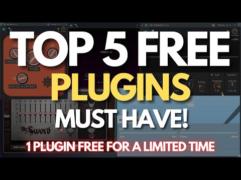 5 Great FREE Plugins You Need To Grab Now - Sound DEMO & REVIEW | The Sword By Audiority & More.